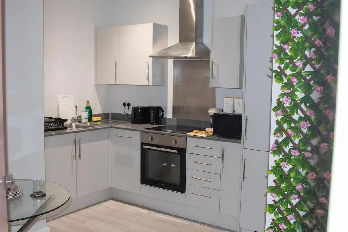 Luxury 1BR Flat Near Heathrow Apartment Harmondsworth